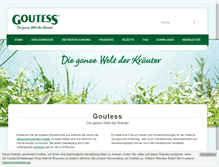Tablet Screenshot of goutess.de